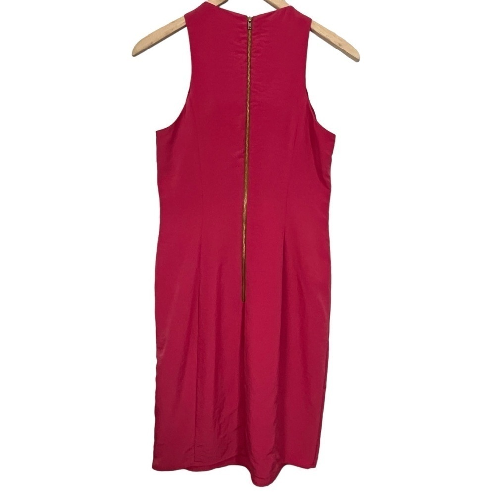 Sachin + Babi Jasmine Raspberry Colored Pleated S… - image 2